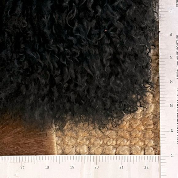 Belle Fare Tibetan Lamb fur black Vest. - Picture 4 of 8